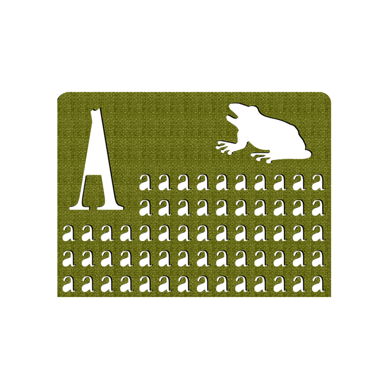 A-Z Kermit Headboard 1,00m x 0,75m